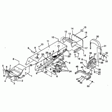 TUNNEL ASSEMBLY SPORT SKS 0940243 (4925052505002A)