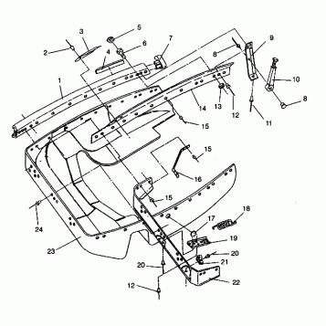 NOSEPAN ASSEMBLY SPORT 0940443 and SPORT SKS 0940243 (4925052505005A)