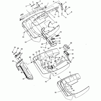 NOSEPAN RXL 0940768 and RXL TOURING 0940869 (4925062506005A)