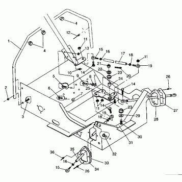 STEERING ASSEMBLY RXL 0940768 and RXL TOURING 0940869 (4925062506014A)