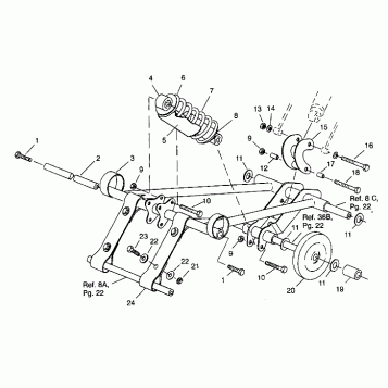 FRONT TORQUE ARM ASSEMBLY RXL 0940768 (4925062506025A)