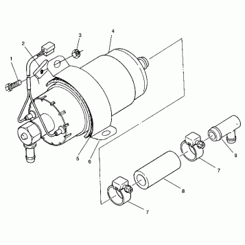 FUEL PUMP RXL 0940768 and RXL TOURING 0940869 (4925062506044A)