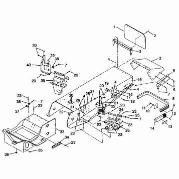 TUNNEL ASSEMBLY 440 0942760 and 440 SKS 0942560 (4925072507001A)