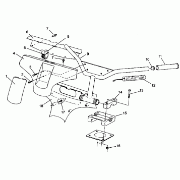 STEERING - HANDLEBAR ASSEMBLY 440 0942760 and 440 SKS 0942560 (4925072507011A)