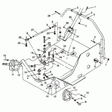 STEERING ASSEMBLY 440 0942760 and 440 SKS 0942560 (4925072507012A)