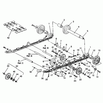 SUSPENSION ASSEMBLY 440 0942760 (4925072507019A)
