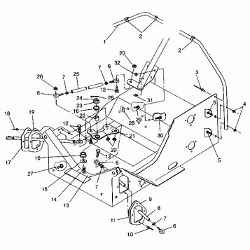 STEERING ASSEMBLY 440 XCR 0941760 (4925182518016A)