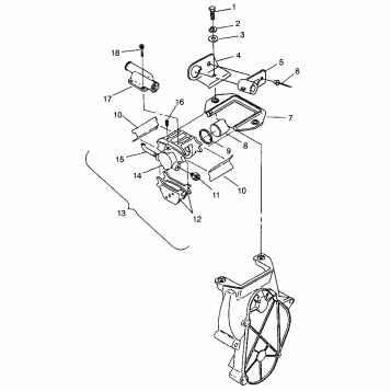 BRAKE 440 XCR 0941760 (4925182518017A)