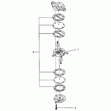 FUEL PUMP 440 XCR 0941760 (4925182518037A)