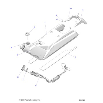 FUEL SYSTEM, FUEL TANK ASM. - S25AJE6RSN/6RSP (C602723)