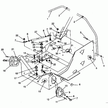 STEERING ASSEMBLY WIDETRAK GT 0942061 (49261126110014)