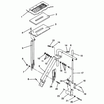 SHIFT LINKAGE ASSEMBLY WIDETRAK GT 0942061 (49261126110028)