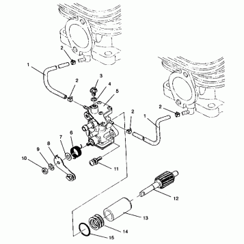 OIL PUMP ASSEMBLY WIDETRAK GT 0942061 (49261126110035)