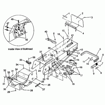 TUNNEL ASSEMBLY 440 XCR SP 0941660 (4927082708001A)