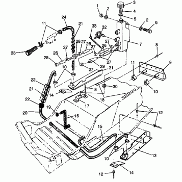 COOLING SYSTEM 440 XCR SP 0941660 (4927082708014A)