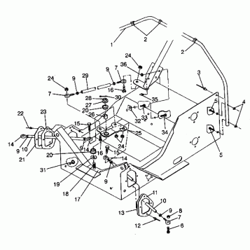 STEERING ASSEMBLY 440 XCR SP 0941660 (4927082708016A)