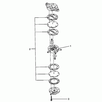 FUEL PUMP 440 XCR SP 0941660 (4927082708038A)