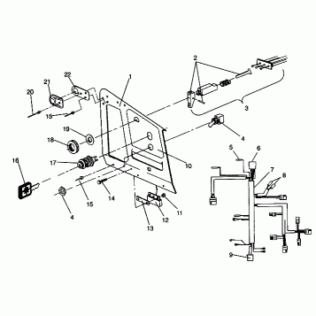 CONSOLE 600 XCR 0941667 (4927092709009A)