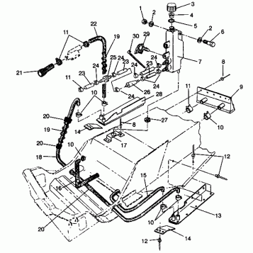 COOLING SYSTEM 600 XCR 0941667 (4927092709014A)