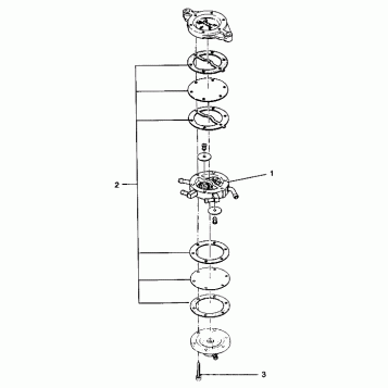 FUEL PUMP 600 XCR 0941667 (4927092709038A)