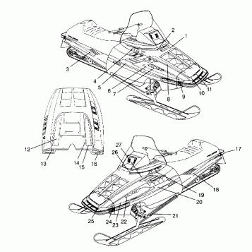 DECALS XLT Special (Xtra) 0946767 (4927112711007A)