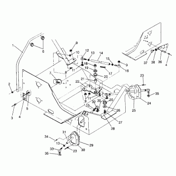 STEERING ASSEMBLY XLT Special (Xtra) 0946767 (4927112711014A)