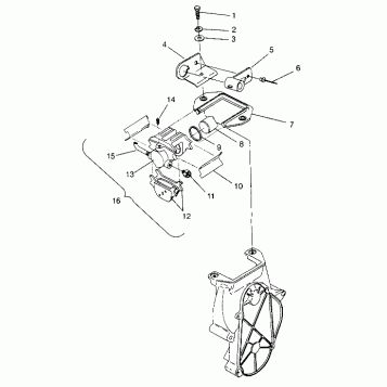 BRAKE ASSEMBLY XLT Special (Xtra) 0946767 (4927112711016A)