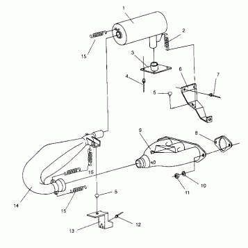 EXHAUST SYSTEM XLT Special (Xtra) 0946767 (4927112711026A)