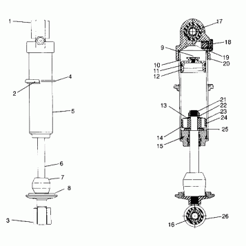 FOX SHOCK - IFS XLT Special (Xtra) 0946767 (4927112711028A)