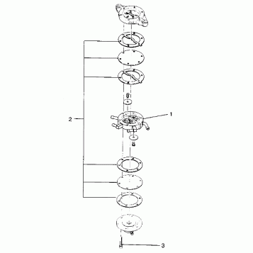 FUEL PUMP XLT Special (Xtra) 0946767 (4927112711036A)