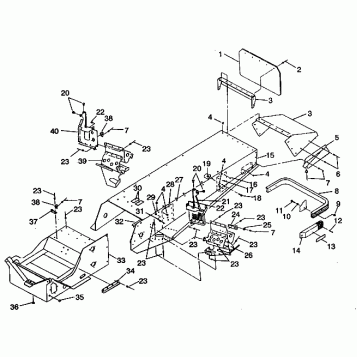 TUNNEL ASSEMBLY 440 E942760 and 440 SKS E942560 (49273927390001)