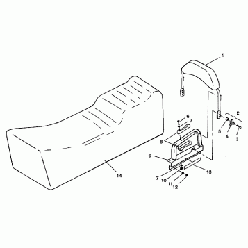 BACKREST ASSEMBLY 440 SKS E942560 (49273927390004)