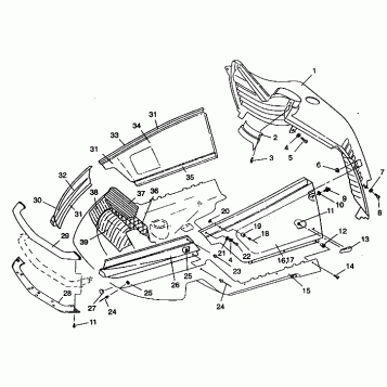 NOSEPAN ASSEMBLY 440 E942760 and 440 SKS E942560 (49273927390005)