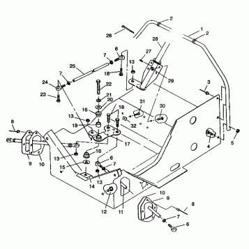 STEERING ASSEMBLY 440 E942760 and 440 SKS E942560 (49273927390014)