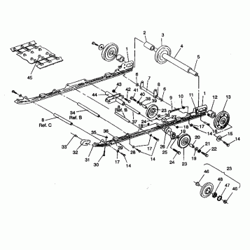 SUSPENSION ASSEMBLY 440 SKS 0942560 (49273927390023)