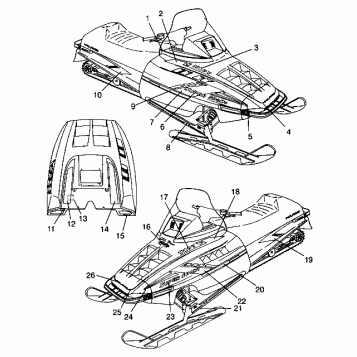 DECALS SUPER SPORT 0940743 (4927742774007A)