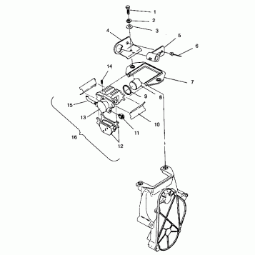 BRAKE ASSEMBLY SUPER SPORT 0940743 (4927742774015A)