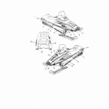 DECALS SPORT 0950443, SPORT TOURING 0950243  and EUROPEAN SPORT TOURING E95 (4928822882A014)