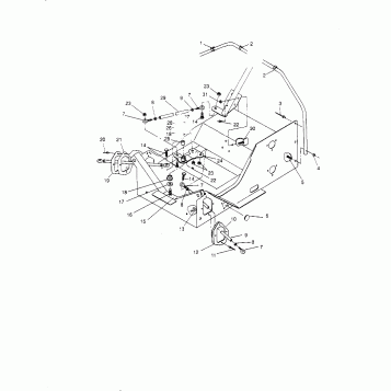 STEERING ASSEMBLY SPORT 0950443, SPORT TOURING 0950243  and EUROPEAN SPORT (4928822882B007)