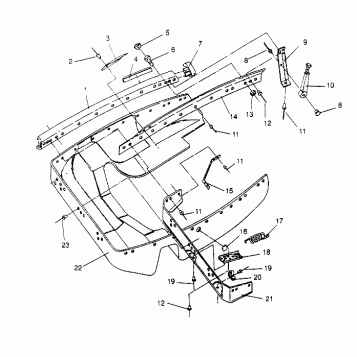 NOSEPAN ASSEMBLY XLT 0950756, XLT SKS 0950556,  XLT SKS EURO E950556 & XLT (4928842884A010)