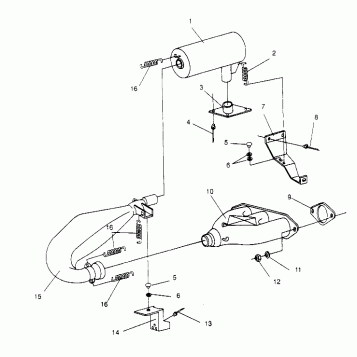 EXHAUST SYSTEM XLT 0950756, XLT SKS 0950556,  XLT SKS EURO E950556 & XLT SK (4928842884C006)