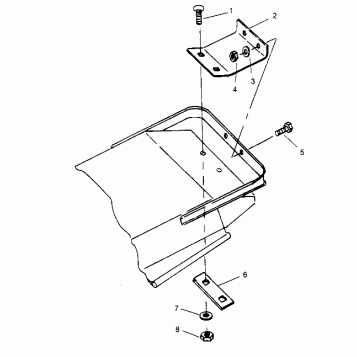 HITCH ASSEMBLY XLT SKS EURO E950556 (4928842884C008)