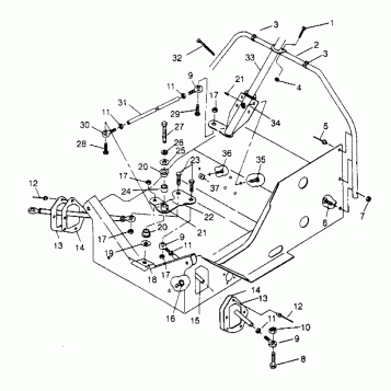 STEERING ASSEMBLY  TRAIL 0952761, TRAIL DELUXE 0952262,   and EUROPEAN TRAI (4928862886B008)