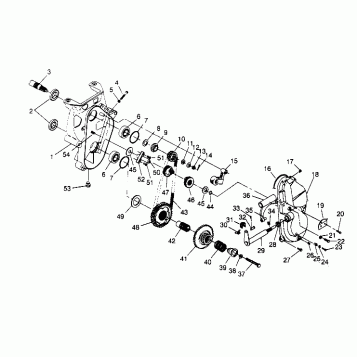 CHAINCASE ASSEMBLY  TRAIL DELUXE 0952262 and   EUROPEAN TRAIL DELUXE E95226 (4928862886B011)