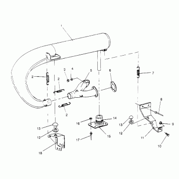 EXHAUST SYSTEM SUPER SPORT 0950743 (4928882888C002)
