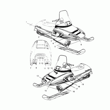 DECALS STARLITE 0953427 (4928902890A013)