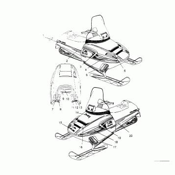 DECALS LITE DELUXE 0953431 (4928902890A014)