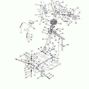 STEERING ASSEMBLY LITE 0953433, STARLITE 0953427  and LITE DELUXE 0953431 (4928902890B004)