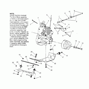 ENGINE MOUNTING STARLITE 0953427 (4928902890C002)