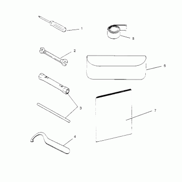 TOOL KIT LITE 0953433, STARLITE 0953427  and LITE DELUXE 0953431 (4928902890C008)